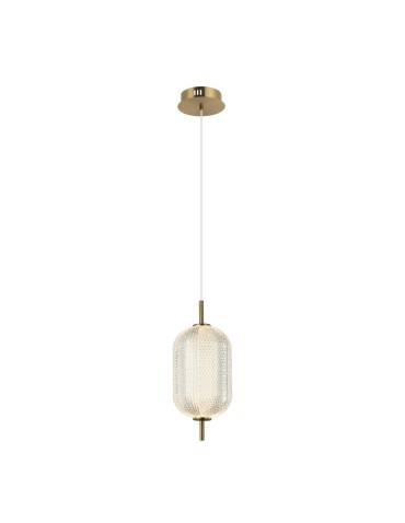 Italux Corado Wisząca LED 10W 3000K 1050 lm Złoty PND-81438-1B-GD