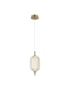 Italux Corado Wisząca LED 10W 3000K 1050 lm Złoty PND-81438-1B-GD