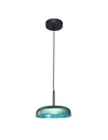 Italux Colle Wisząca LED 12W 3000K 1500 lm Zielony, czarny PND-48529-BK-BLU