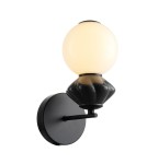 Kinkiety designerskie - Italux Balos Kinkiet LED 5W 3000K 550 lm Czarny mat WL-94921-1B-BK - product 1