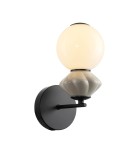 Kinkiety designerskie - Italux Balos Kinkiet LED 5W 3000K 550 lm Czarny mat WL-94921-1A-BK - product 1