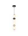 Italux Balos Wisząca LED 14W 3000K 1600 lm Czarny mat PND-94921-3V-BK