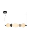Italux Balos Wisząca LED 14W 3000K 1600 lm Czarny mat PND-94921-3A-BK