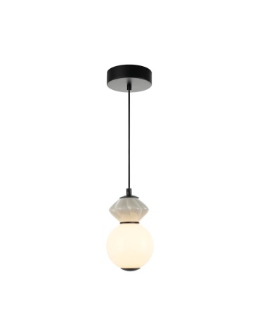 Italux Balos Wisząca LED 5W 3000K 550 lm Czarny mat PND-94921-1A-BK