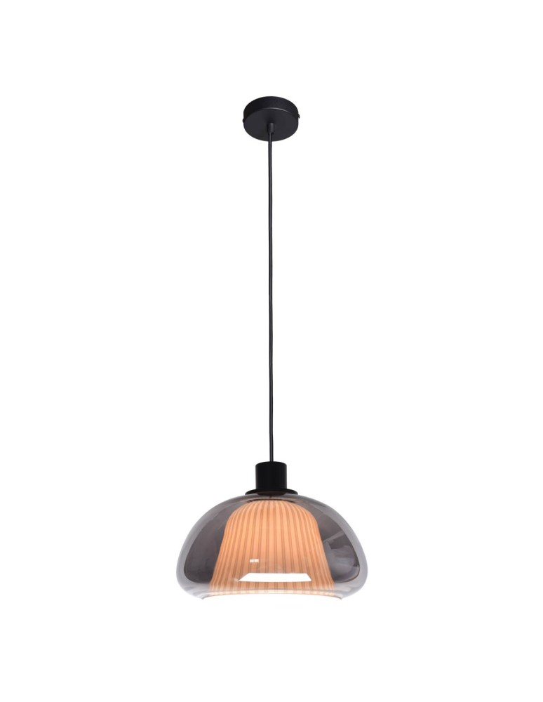 Italux Apiro Wisząca 1xE27 Czarny PND-84638-BK-SG