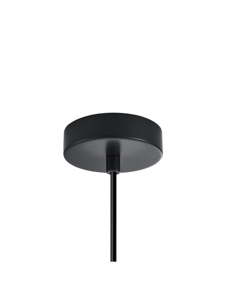 Italux Stabla Wisząca 1xE27 Czarny PND-30084-1-BK-SG