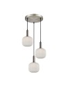 Italux Penzi Wisząca 3xE27 Srebrny PND-31981-3S-SC-WH Italux Penzi Wisząca 3xE27 Srebrny PND-31981-3S-SC-WH