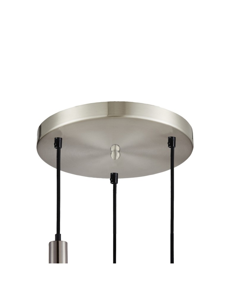 Italux Penzi Wisząca 3xE27 Srebrny PND-31981-3S-SC-WH Italux Penzi Wisząca 3xE27 Srebrny PND-31981-3S-SC-WH