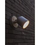 Kinkiety zewnętrzne - Lutec EXPLORER Ścienna LED Antracyt 6609202118 - produkt 6