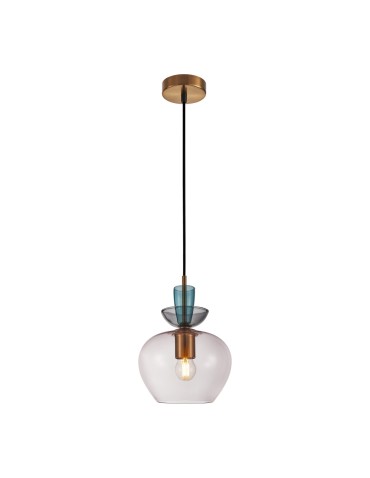 Italux Fanda Wisząca 1xE27 Złoty PND-31882-1-GD-PK