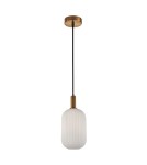 Lampy wiszące pojedyncze - Italux Della Wisząca 1xE27 Złoty PND-31982-1A-GD - product 1