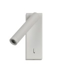 Kinkiety do sypialni - Italux Cali Kinkiet 3000K 153lm Piaskowany czarny WL-21017-WH - product 1