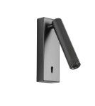 Kinkiety do sypialni - Italux Cali Kinkiet 3000K 153lm Szary WL-21017-GR - product 4