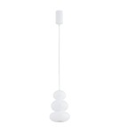 Lampy wiszące pojedyncze - Argon ORLANDO  8824  GU10 (nie zawiera źródła światła) / 230V szkło, stal lakierowana - product 1