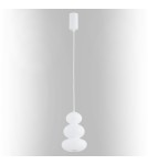 Lampy wiszące pojedyncze - Argon ORLANDO  8824  GU10 (nie zawiera źródła światła) / 230V szkło, stal lakierowana - product 9