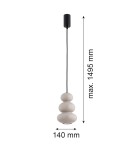 Argon ORLANDO 8825 GU10 (nie zawiera źródła światła) / 230V szkło, stal lakierowana Argon ORLANDO 8825 GU10 (nie zawiera źródła światła) / 230V szkło, stal lakierowana