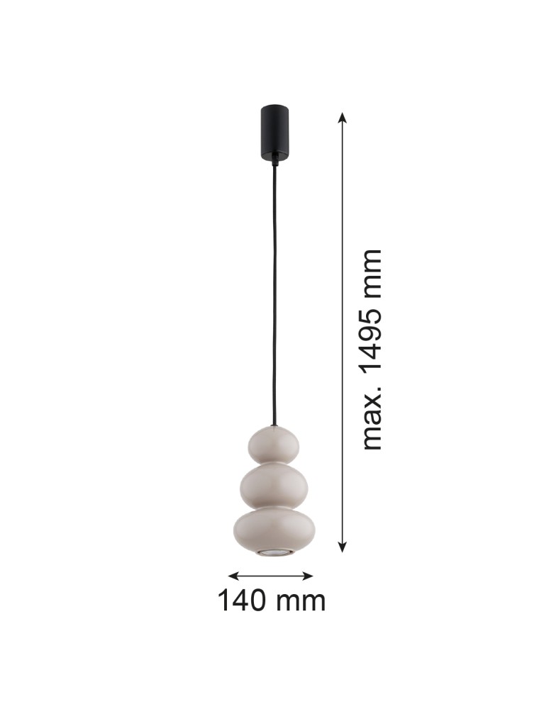 Argon ORLANDO 8825 GU10 (nie zawiera źródła światła) / 230V szkło, stal lakierowana Argon ORLANDO 8825 GU10 (nie zawiera źródła światła) / 230V szkło, stal lakierowana