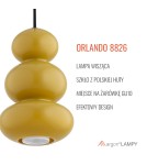 Argon ORLANDO 8826 GU10 (nie zawiera źródła światła) / 230V szkło, stal lakierowana Argon ORLANDO 8826 GU10 (nie zawiera źródła światła) / 230V szkło, stal lakierowana