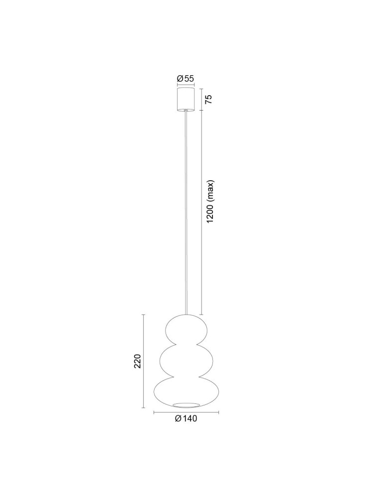 Argon ORLANDO 8826 GU10 (nie zawiera źródła światła) / 230V szkło, stal lakierowana Argon ORLANDO 8826 GU10 (nie zawiera źródła światła) / 230V szkło, stal lakierowana