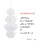 Argon ORLANDO PLUS 8785 G9 (nie zawiera źródła światła) / 230V szkło, stal lakierowana Argon ORLANDO PLUS 8785 G9 (nie zawiera źródła światła) / 230V szkło, stal lakierowana
