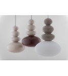 Lampy wiszące pojedyncze - Argon DIEGO 8819  GU10 (nie zawiera źródła światła) / 230V szkło, stal lakierowana - product 4