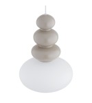 Lampy wiszące pojedyncze - Argon DIEGO 8819  GU10 (nie zawiera źródła światła) / 230V szkło, stal lakierowana - product 6