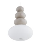 Lampy wiszące pojedyncze - Argon DIEGO 8819  GU10 (nie zawiera źródła światła) / 230V szkło, stal lakierowana - product 7
