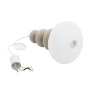 Lampy wiszące pojedyncze - Argon DIEGO 8819  GU10 (nie zawiera źródła światła) / 230V szkło, stal lakierowana - product 9