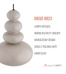 Argon DIEGO 8823  GU10 (nie zawiera źródła światła) / 230V szkło, stal lakierowana Argon DIEGO 8823  GU10 (nie zawiera źródła światła) / 230V szkło, stal lakierowana