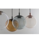 Lampy wiszące kule - Argon SACRAMENTO 8830  GX53 (żarówka o mocy 8W stanowi element gratisowy - na wyposażeniu) / 230V 2700K szkło, stal lakierow - product 2