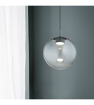 Lampy wiszące kule - Argon SACRAMENTO 8830  GX53 (żarówka o mocy 8W stanowi element gratisowy - na wyposażeniu) / 230V 2700K szkło, stal lakierow - product 4