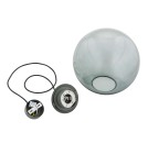 Lampy wiszące kule - Argon SACRAMENTO 8830  GX53 (żarówka o mocy 8W stanowi element gratisowy - na wyposażeniu) / 230V 2700K szkło, stal lakierow - product 10