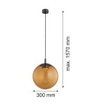 Argon SACRAMENTO 8831 GX53 (żarówka o mocy 8W stanowi element gratisowy - na wyposażeniu) / 230V 2700K szkło, stal lakierow Argon SACRAMENTO 8831 GX53 (żarówka o mocy 8W stanowi element gratisowy - na wyposażeniu) / 230V 2700K szkło, stal lakierow