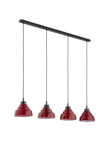 Argon VENTURA 1859  E27 (nie zawiera źródła światła) / 230V szkło, stal lakierowana szczotkowana - produkt 2