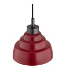 Lampy wiszące na listwie - Argon VENTURA 1859  E27 (nie zawiera źródła światła) / 230V szkło, stal lakierowana szczotkowana - product 3