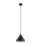 Lampy wiszące pojedyncze - Argon VENTURA 8775  E27 (nie zawiera źródła światła) / 230V szkło, stal lakierowana szczotkowana - product 2
