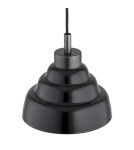 Lampy wiszące na listwie - Argon VENTURA 1858  E27 (nie zawiera źródła światła) / 230V szkło, stal lakierowana szczotkowana - product 3