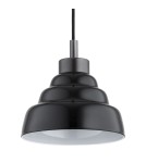 Lampy wiszące na listwie - Argon VENTURA 1858  E27 (nie zawiera źródła światła) / 230V szkło, stal lakierowana szczotkowana - product 4