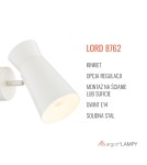 Argon LORD 8762  E14 (nie zawiera źródła światła) / 230V stal lakierowana Argon LORD 8762  E14 (nie zawiera źródła światła) / 230V stal lakierowana