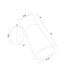 Kinkiety regulowane - Argon LORD 8764  E14 (nie zawiera źródła światła) / 230V stal lakierowana - product 11