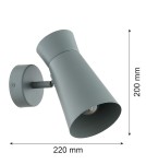 Argon LORD 8766 E14 (nie zawiera źródła światła) / 230V stal lakierowana Argon LORD 8766 E14 (nie zawiera źródła światła) / 230V stal lakierowana