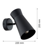 Argon LORD 8763 E14 (nie zawiera źródła światła) / 230V stal lakierowana Argon LORD 8763 E14 (nie zawiera źródła światła) / 230V stal lakierowana