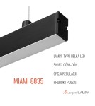 Argon MIAMI 8835 LED (zintegrowany) 230V / 3000 K stal lakierowana Argon MIAMI 8835 LED (zintegrowany) 230V / 3000 K stal lakierowana