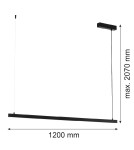Argon MIAMI 8835 LED (zintegrowany) 230V / 3000 K stal lakierowana Argon MIAMI 8835 LED (zintegrowany) 230V / 3000 K stal lakierowana