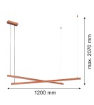 Argon MIAMI 8837 LED (zintegrowany) 230V / 3000 K stal lakierowana Argon MIAMI 8837 LED (zintegrowany) 230V / 3000 K stal lakierowana