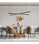 Lampy wiszące nad wyspę - Argon MIAMI 8838  LED (zintegrowany) 230V / 3000 K stal lakierowana - product 2