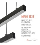 Lampy wiszące nad wyspę - Argon MIAMI 8838  LED (zintegrowany) 230V / 3000 K stal lakierowana - product 16