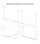 Argon MIAMI 8839 LED (zintegrowany) 230V / 3000 K stal lakierowana Argon MIAMI 8839 LED (zintegrowany) 230V / 3000 K stal lakierowana