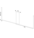 Argon MIAMI 8839 LED (zintegrowany) 230V / 3000 K stal lakierowana Argon MIAMI 8839 LED (zintegrowany) 230V / 3000 K stal lakierowana