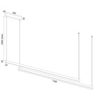 Argon MIAMI 8839 LED (zintegrowany) 230V / 3000 K stal lakierowana Argon MIAMI 8839 LED (zintegrowany) 230V / 3000 K stal lakierowana